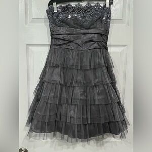 Masquerade Platinum mini dress size 11/12